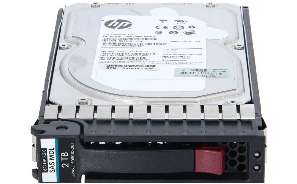 Disque dur HP 512744-001 SAS 2.5" 146 Gigas 15 Krpm